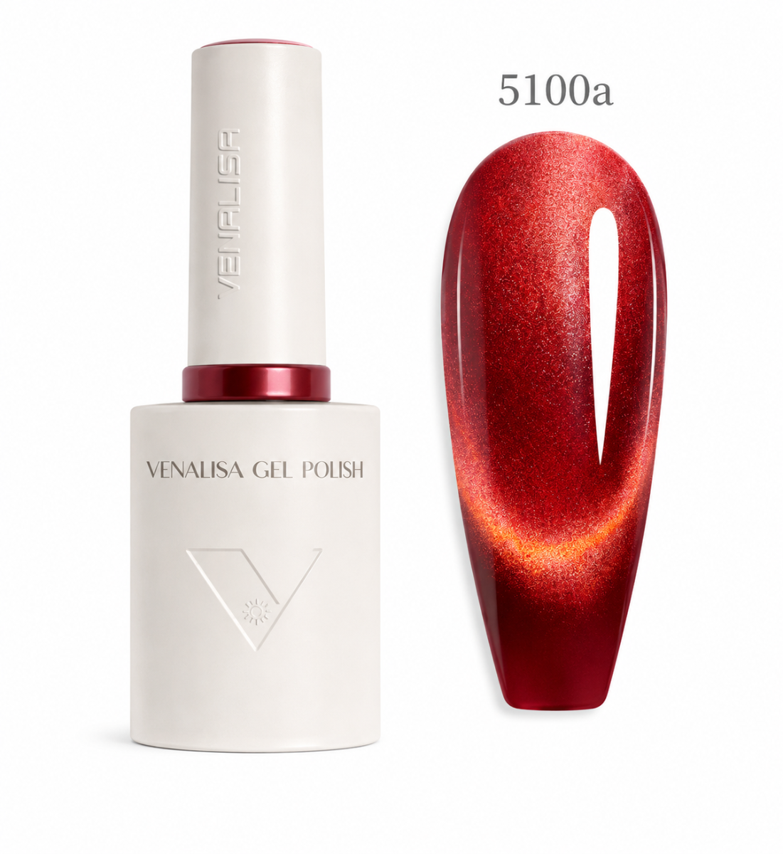 Oja Semipermanentă Venalisa 5100A Roșu Cat Eye