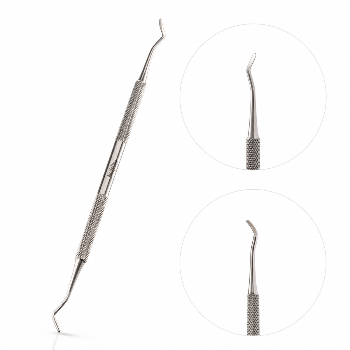 Instrument Profesional NAILSUP Pro Line PC600 din Inox pentru Manichiură și Pedichiură
