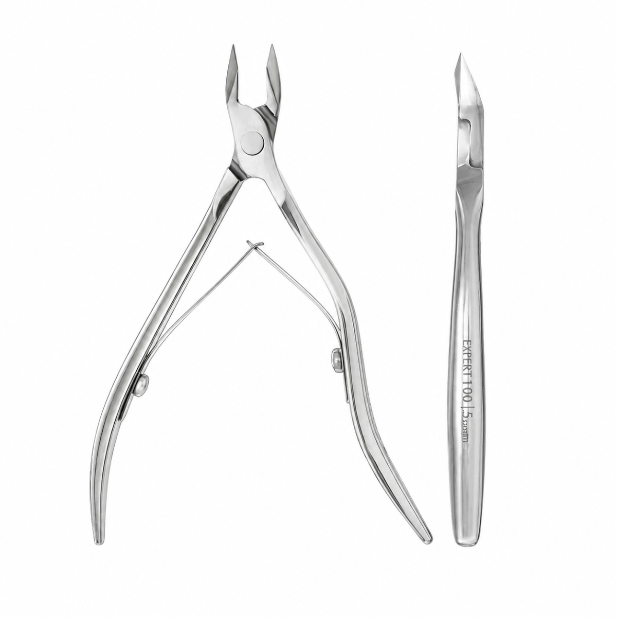 Clește Profesional Cuticule Staleks Expert NE-100-5, 5 mm pentru Manichiură și Pedichiură