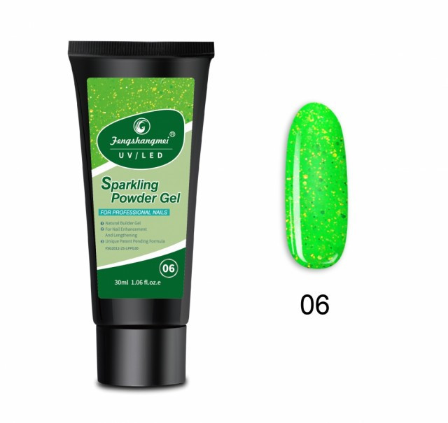 Polygel Sparkling FSM 30ml - 06