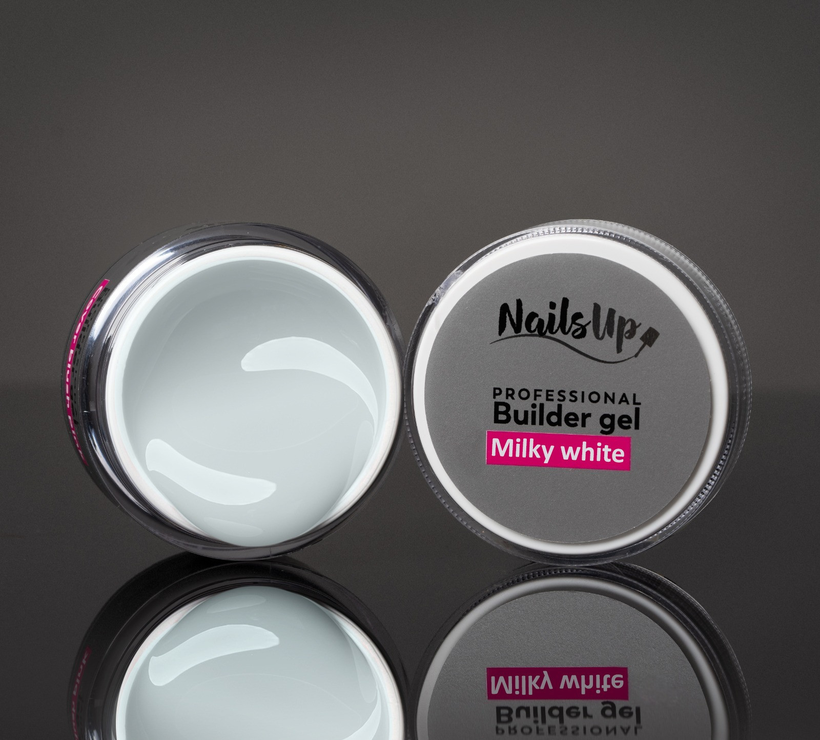 Gel UV Constructie NAILSUP - Milky White 50g