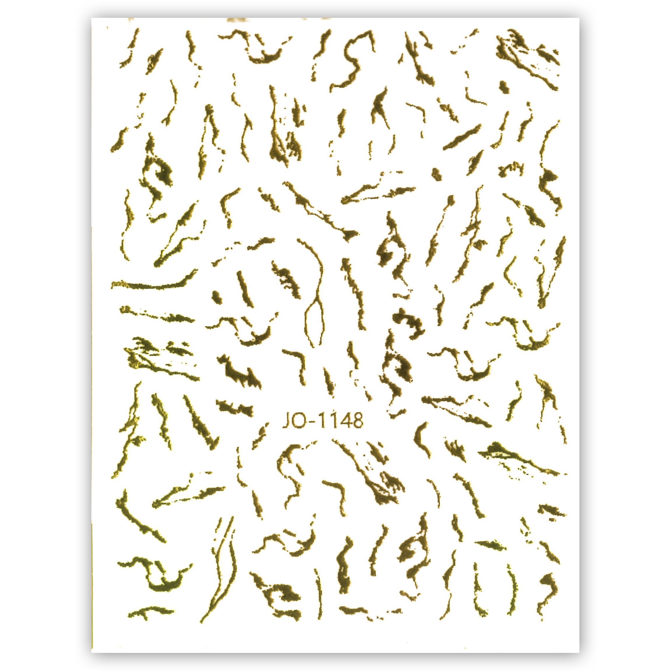 Abtibild Unghii, JO-1148 gold