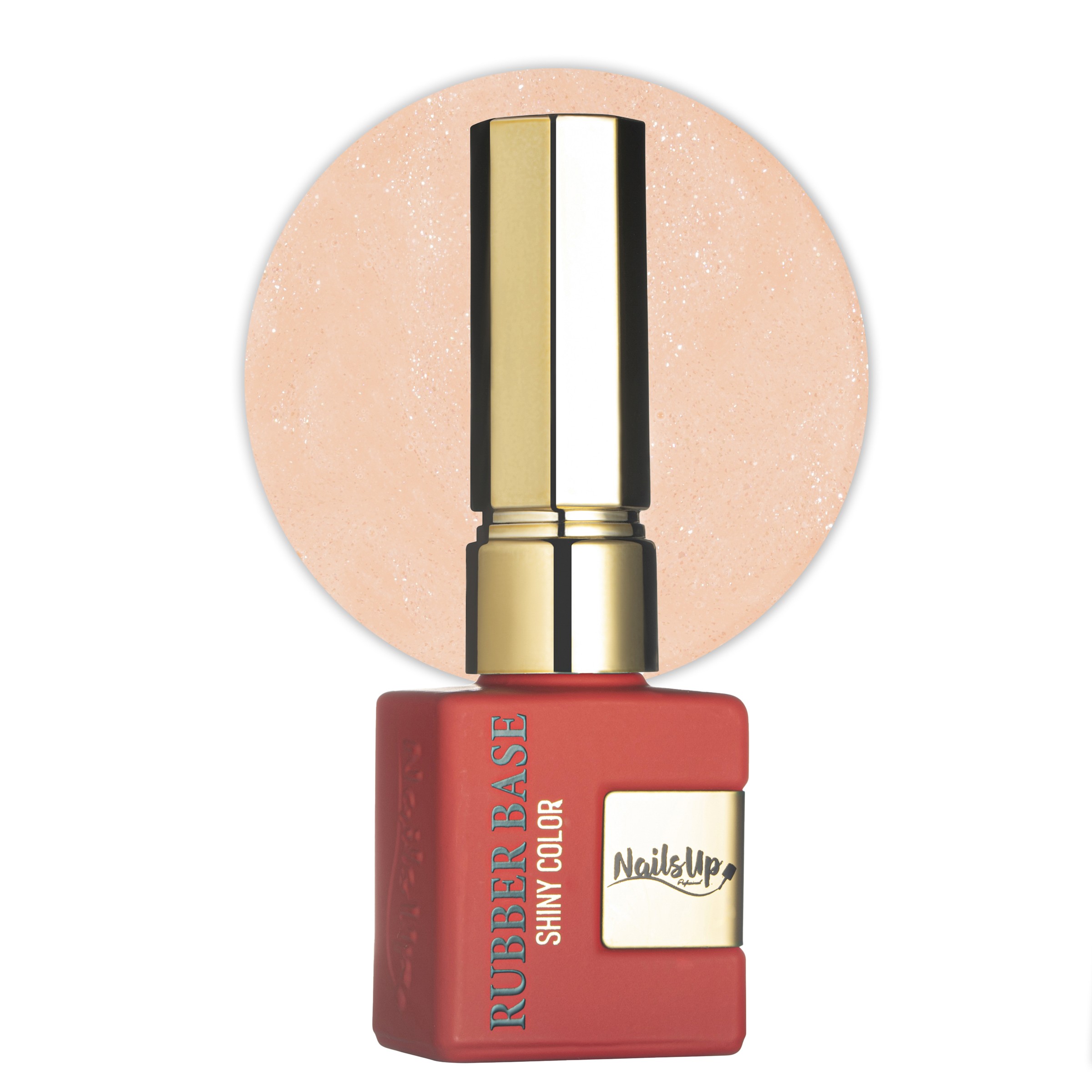 Rubber base NAILSUP Shiny Color S07 8ml
