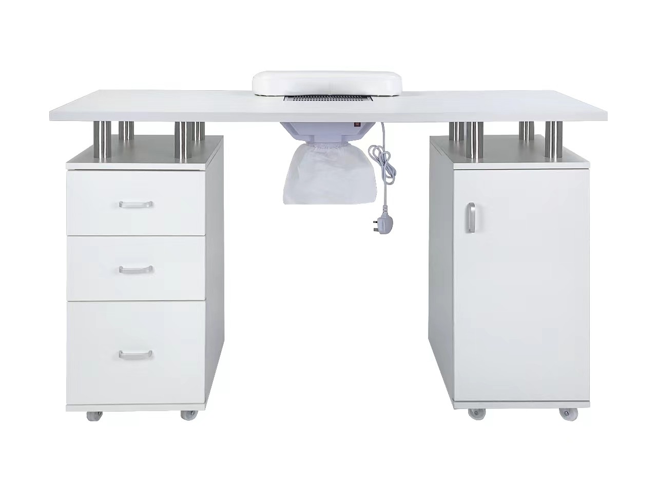 Masa manichiura cu suport si aspirator incorporat