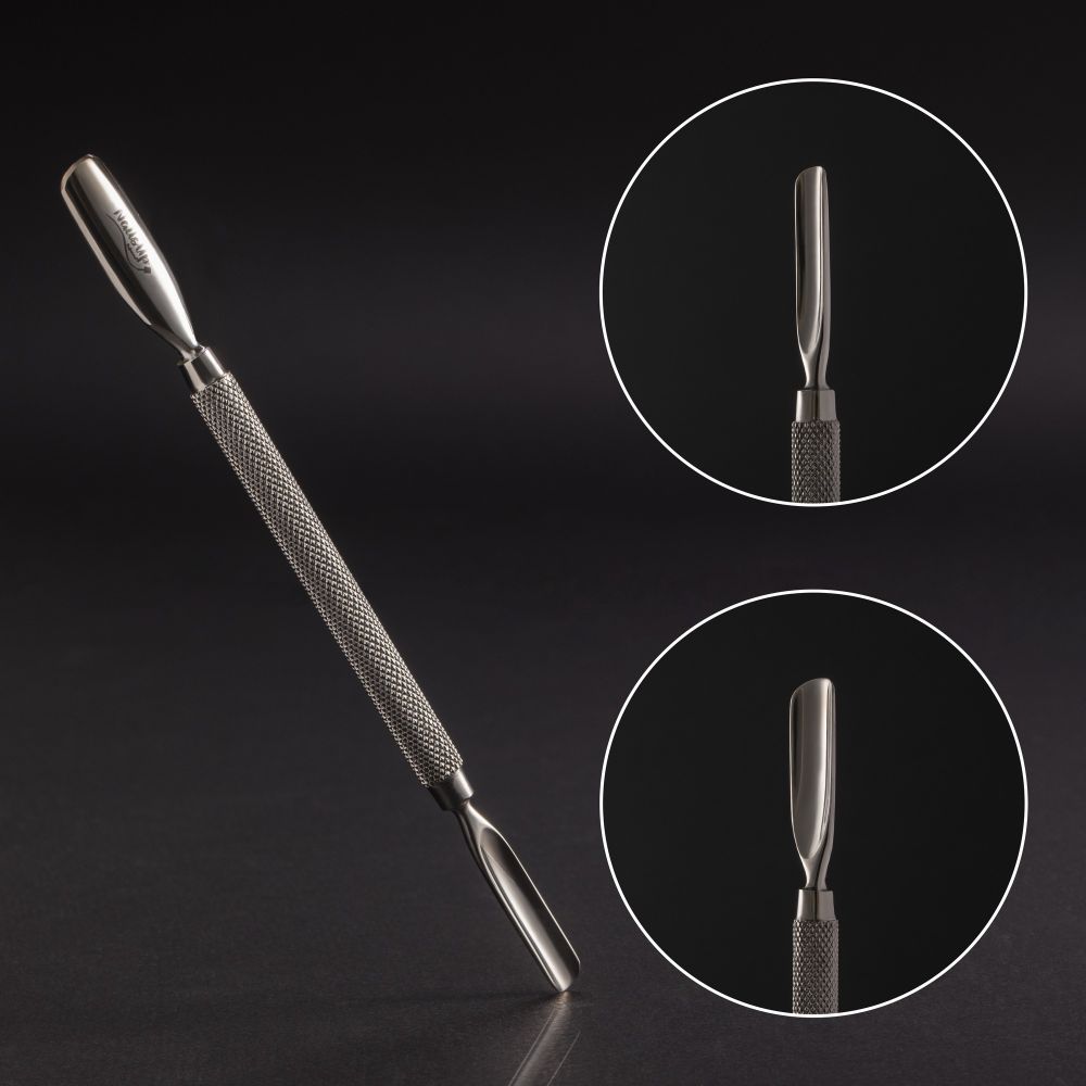Instrument cuticule cu doua capete NailsUp, INOX, Pro Line, MC705 |