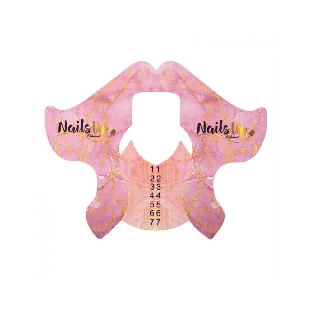 Set NAILSUP șabloane construcție unghii 50 bucăți