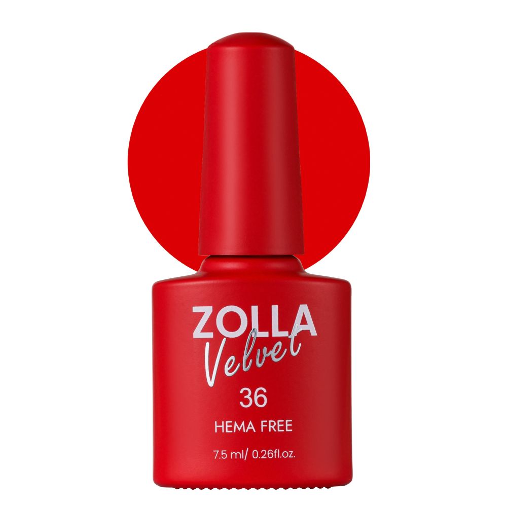 Oja semipermanenta Zolla Velvet Hema Free 36 | NailsUp.ro