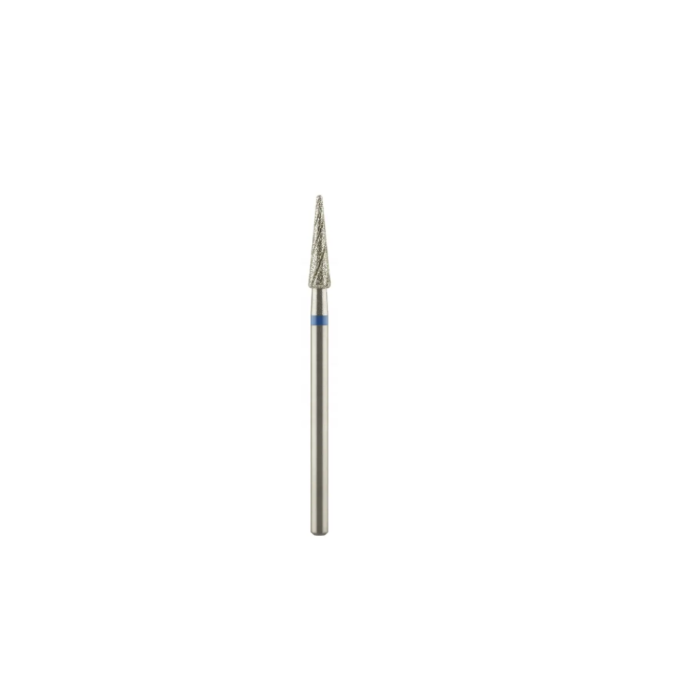 Capăt de freză NAILSUP Conical Under Refill Blue 2.3mm Cooling Bit - under refill, pilire subunghială, corectarea zonei inferioare a construcției