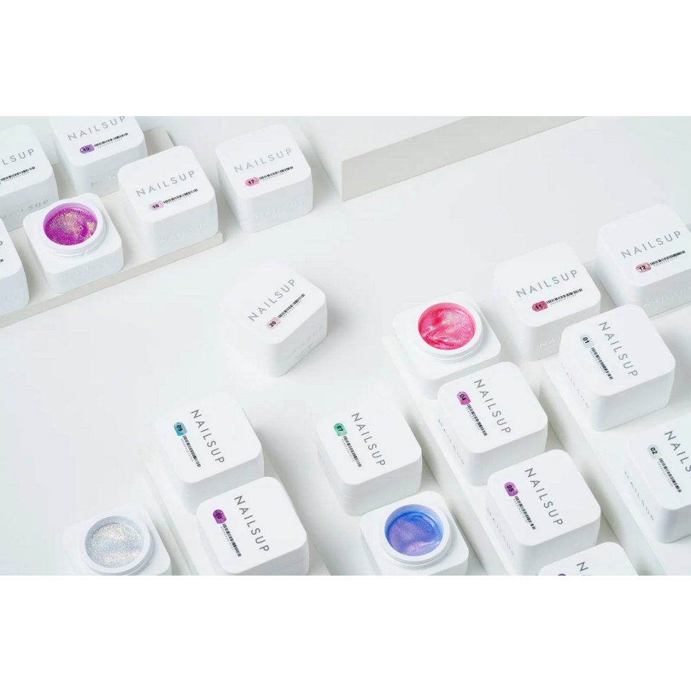 Gel UV NAILSUP Bubbles Gel pentru nail art creativ și efect playful