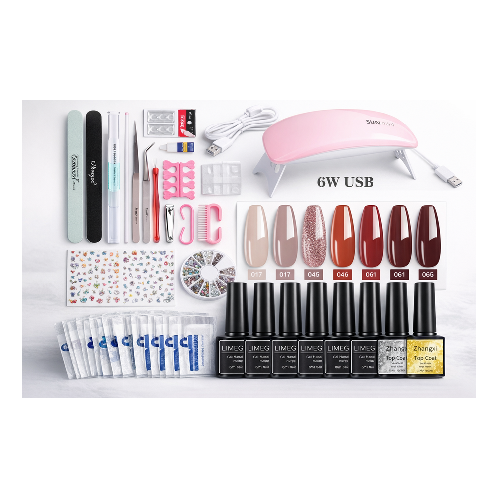 Kit Manichiura Unghii Oja Semipermanenta ZH01 | NailsUp.ro
