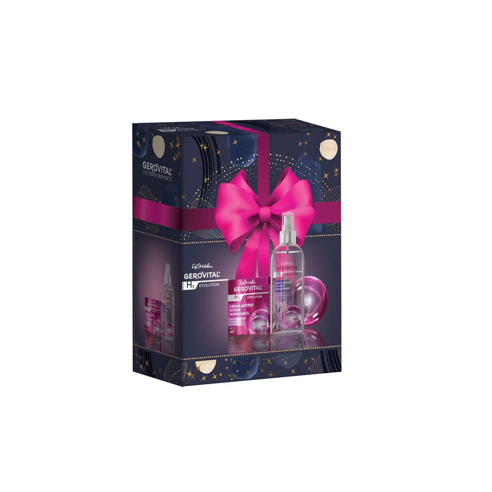 Gerovital Set pentru cadou H3 Evolution: Crema antirid intens