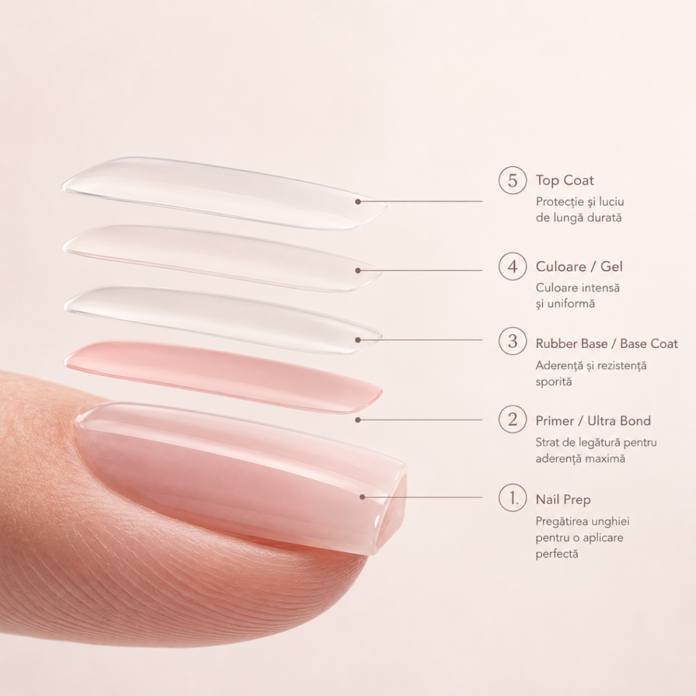 Rubber base Sapphire Milky White 10 ml | NailsUp.ro