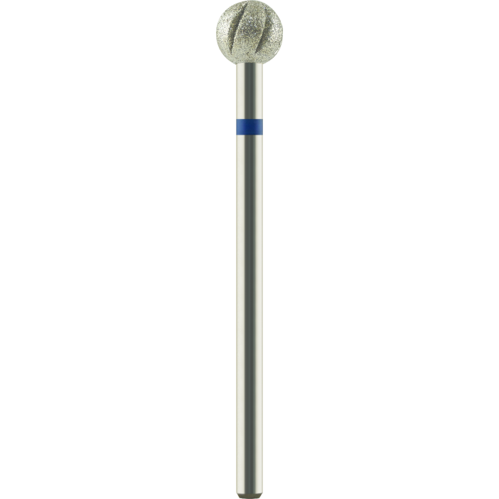 Capăt de freză NAILSUP Carbit Bilă Blue 6.0mm Cooling Bit - finisaje locale, rotunjiri, zone de tranziție