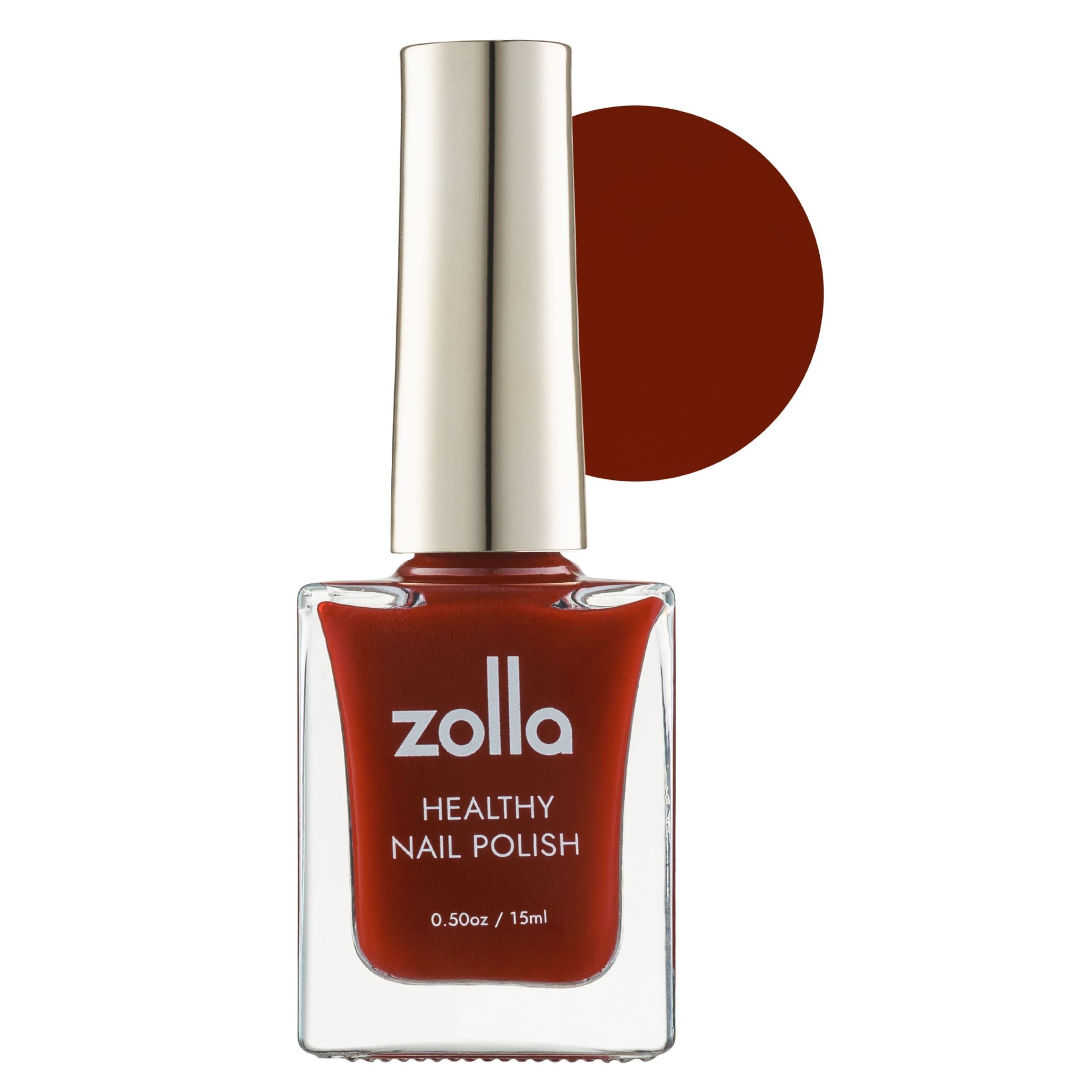 Lac de unghii Zolla 15ml , 04 Rosu Visiniu | NailsUp.ro