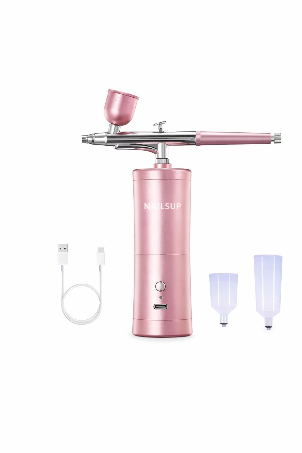 Airbrush Portabil Wireless cu Compresor – Set pentru Machiaj, Nail