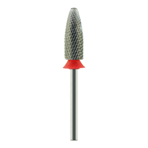 Capat de freza NailsUp carbit indepartare gel conic Red 60mm