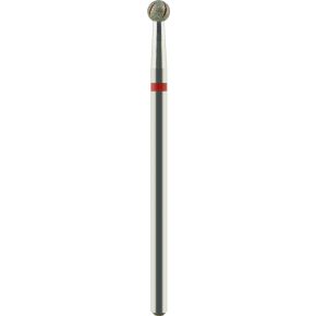 Capat de freza NailsUp Carbit Bila Red 3.1mm Cooling Bit