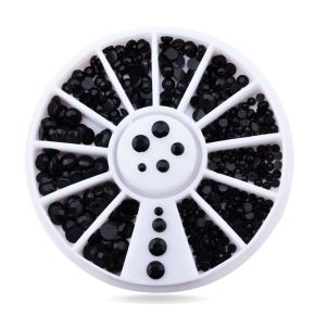 Disc Pietricele Nail Art Black
