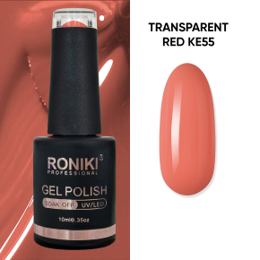 Oja Semipermanenta Roniki Transparent Red KE55