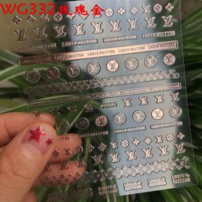 Sticker Unghii Rose - WG332