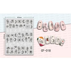 Sticker Unghii - CF018