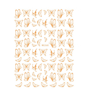 Sticker Unghii Rose - WG368
