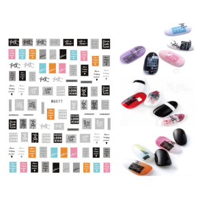 Sticker Unghii - WG077