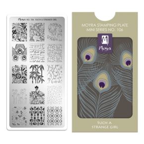 Matrita mini pentru stampila nr 106 - Stranie frumusete