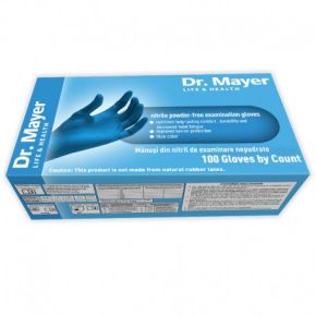 Manusi Nitril Blue Dr. Mayer  Marimea S