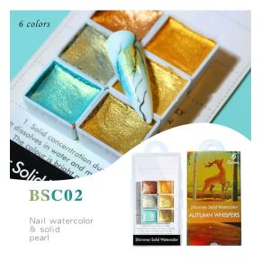 Set 6 Acuarele Pictura BSC02