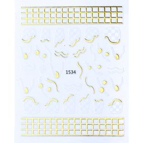 STICKER UNGHII - JO 1534 Gold