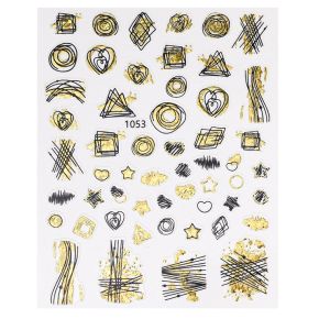 STICKER UNGHII - Gold JO 1053
