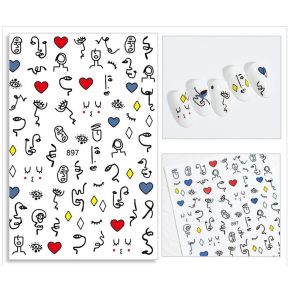 STICKER UNGHII -  JO 897
