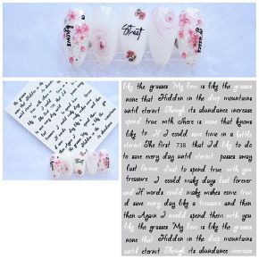 STICKER UNGHII -  JO 738
