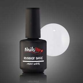 Rubber Base NAILSUP Milky White  13g