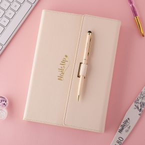 Agenda NailsUp 2023 cu pix - Crem
