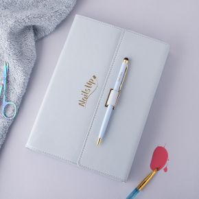 Agenda NailsUp 2023 cu pix - Bleu