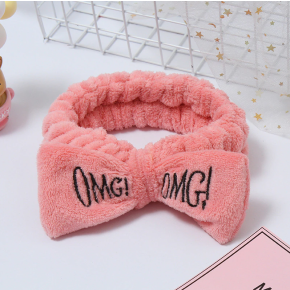 Bentita Cosmetica cu elastic, Roz