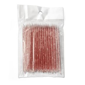 Bete pentru impins cuticula din PVC, Set 100Buc, POC05