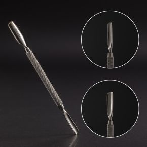 Instrument cuticule cu doua capete NailsUp, INOX, Pro Line, MC705