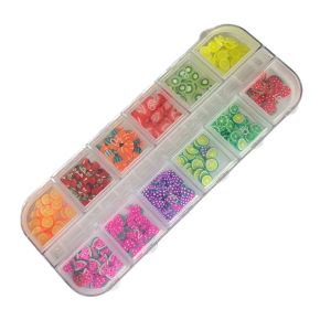 Set Decor Unghii,Nail Art, 12 Fructe 02