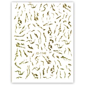 Abtibild Unghii, JO-1148 gold
