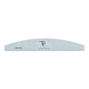 Pila Unghii Profesionala, TPNails, Semiluna, 180/240