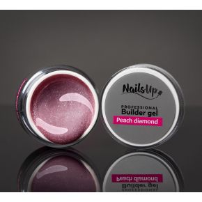Gel UV Constructie NAILSUP - Peach Diamond 15g