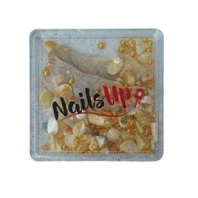 Decor Unghii NailsUp Nail Art Mix Gold 01