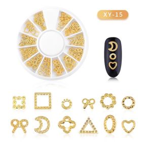 DISC 3D NAIL ART GOLD - 15