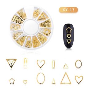 DISC 3D NAIL ART GOLD - 17