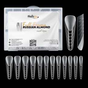 Tipsuri Reutilizabile NailsUp Full Forms Russian Almond 120Buc