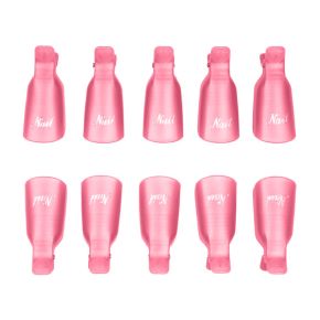 CLIPSURI UNGHII SET 10 BUCATI - ROZ