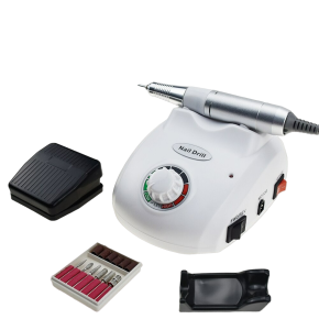 Freză Electrică Unghii 30000 RPM Alb – Pentru Manichiura  & Pedichiura 
